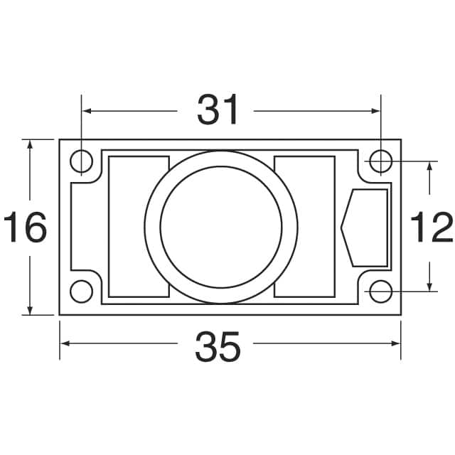 GC0351M CUI Devices  Speakers